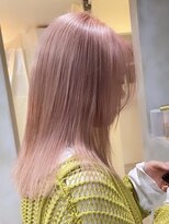 アンククラシックヘアー(ank classic hair) ピンクベージュ、ハイトーン、韓国ヘア