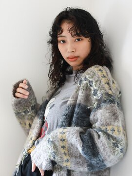 テトヘアー(teto hair) ミディアムパーマ スパイラルパーマ