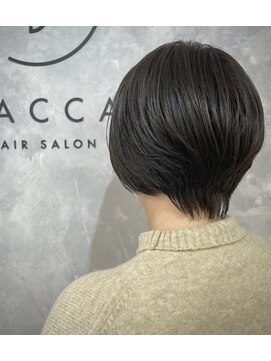 バッカ 横浜桜木町店(BACCA) くびれショート/アッシュブラウン