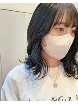 カイノ 福岡天神店(KAINO) 人気デザインカラー☆ブルーブラック