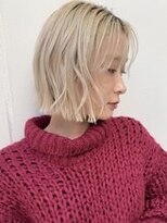 ヒート バイ アンカットラウンジ 渋谷(HEAT by UNCUT&LOUNGE)&nbsp;ホワイトカラー/インナーカラー/ケアブリーチ/［渋谷］