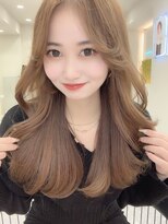 ロンド マーレ 天神大名店(Lond mare) 愛され韓国ヘア 韓国風レイヤースタイル 大人モテ透明感カラー