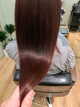 カフーヘアーターチ(Cafu hair Tachi) パープル　ブラウン　水素トリートメント