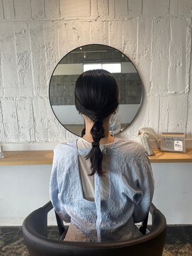 サイ(sai) bridalアップスタイル