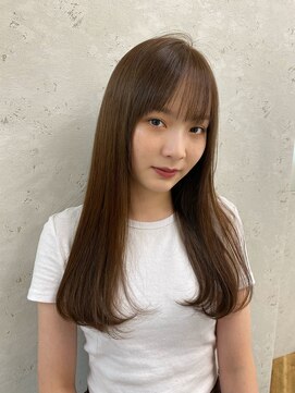 ロンドプランタン 恵比寿(Lond Printemps) 【Lond佐野】ロングレイヤー ストレートヘア 小顔 髪質改善