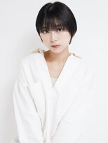 オンク 新宿(onk)&nbsp;黒髪/グレーベージュ/レイヤーロング/前髪パーマ[新宿駅]