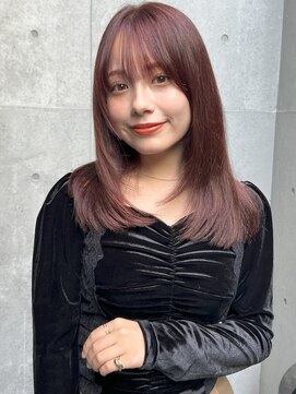 オーブ ヘアー ルマ 徳島店(AUBE HAIR ruma) 20代・30代_髪質改善×暖色カラー