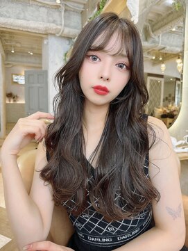 ロンドアリシア 金山(Lond Alexia) イヤリングカラー 縮毛矯正 韓国風 ダブルカラー 髪質改善_4402