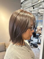 ミズチャーム(Ms.CHARM)&nbsp;伸ばしかけミディアム/ブラウンベージュ