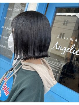 アンジェリカ 布施セントラルビル店(ANGELICA) 【angelica内田】ぱつんとボブ
