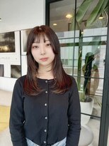 リムレス(LIMLESS)&nbsp;ミディアム顔周りレイヤーおくれ毛前髪万代新潟