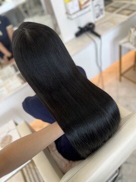 シャルム バイ アローズ 久留米店(CHARM BY AROSE) 髪質改善カラー/Jewelcolor/残留なしフェイクブラック