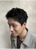スパイキーショート/ツイストスパイラルパーマ/メンズパーマ