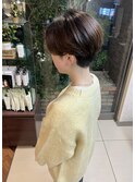 マッシュショート×ツーブロック