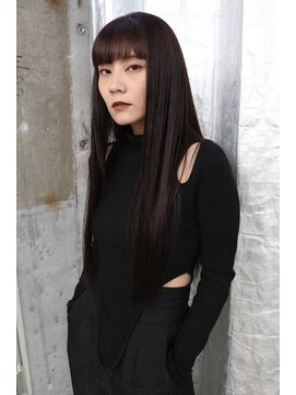 ステップボーンカット トーキョー(STEP BONE CUT TOKYO) 【ステップボーンカット】暗髪ロング