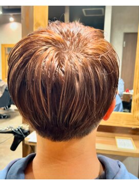 レリーヘアーデザイン(lelie hair design) 【lelie 嵩下】メンズ束間ハイライト