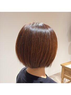 エムコレクション 丸亀店 ショートボブ/コンパクトボブ/暖色カラー/艶カラー
