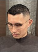 スキンフェード/濡れパン/バーバースタイル/ショート30代