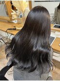 艶が長続きする透明感カラー