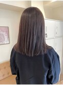 ◎韓国ヘアー顔周りレイヤーおくれ毛ミディアム前髪名古屋/名駅
