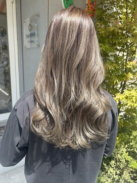 ヘアサロン ワンワールド(Hair Salon One World) オリーブグレージュ