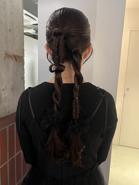 トッド(tod) ヘアセット　ヘアアレンジ　二次会　結婚式　丸の内　早朝OK