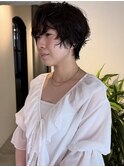 ニュアンスパーマショートパーマスタイル^_^