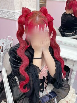 アリエス 池袋駅西口店(Aries) 髪の毛リボンツインテール