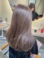 テトラ バイ ネオリーブ 横浜西口店(tetra by neolive)&nbsp;透明感ラベンダーグレージュ　ケアブリーチ　レイヤー