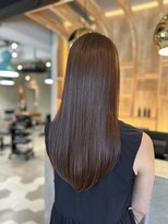 アイノアシェール 西宮(AInoa Cher) 【極上の髪質改善】プレミアムストレートエステ/艶髪/ストレート