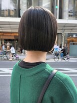 ニュイ 高槻 阪急茨木店(nui)&nbsp;ミディアムヘア/暗めカラー/グランマッシュ/茨木