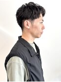 ◯朝楽ツーブロックショート
