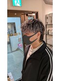 ハイライト×波巻きスパイラルパーマ