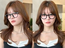 【結んでも可愛い◎】顔周りをデザインしてトレンド感のあるスタイルに*［表参道］