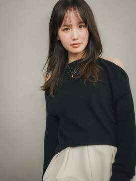 ロング　髪質改善／白髪改善／白髪ぼかし／脱白髪染め