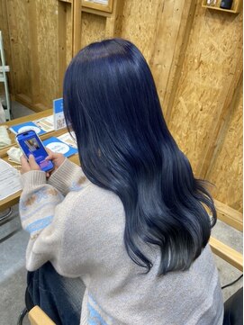 アフターニュース 新潟(afternews) ネイビーブルージュカラー/透明感/ダブルカラー/新潟