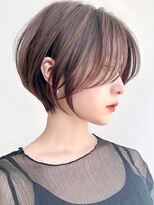 セイドット リー(Say. Ree)&nbsp;say.ショートボブひし形ショートオリーブグレーアッシュブランド