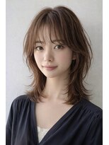 イチパーセント 横浜(1%)&nbsp;着物ヘア/大人ガーリー/ダークアッシュ/似合わせカット/横浜