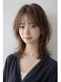 着物ヘア/大人ガーリー/ダークアッシュ/似合わせカット/横浜
