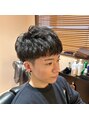 モッズヘア メン 上尾東口店(mod's hair men)&nbsp;まとまる、動くスタイリング楽なショートパーマ。