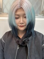 ヴェルデ(Verde) ルーツカラー×ホワイトデザインカラー