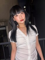 ジーナ 赤羽(XENA)&nbsp;顔型別ヘアスタイル特集/ワンホンレイヤー/ブリーチで落ちる黒