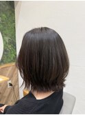 結べる長さのレイヤーボブ