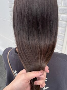 ウェルズ グランデ 奈良店(Well's GRANDE)の写真/くせ毛・うねりにお悩みの方へ♪縮毛矯正でサラサラ・ツヤツヤのストレートヘアに