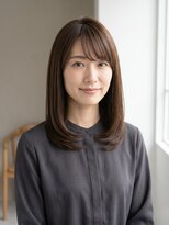 コーン(cone)&nbsp;まとまり内巻きストレートミディ