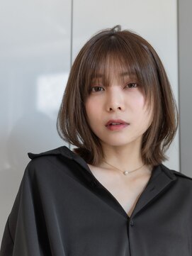 メラク 渋谷(Merak) 【大人綺麗】モード×ナチュラル 外はねレイヤーボブ
