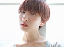 高発色の透明感カラー【アディクシーカラー】でブリーチ無しでも透け感のある髪に！ショートヘア/上福岡