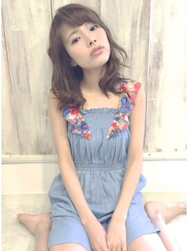 アンフィフォープルコ(AnFye for prco) アンフィフォープルコ☆ラフでルーズなセミディ パーマ☆