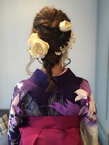 ネオリーブアイム 横浜西口店(Neolive aim)&nbsp;Neolive aim 卒業式編み込みダウンスタイル