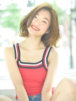 ケーツー心斎橋 クイーンズガーデン バイ ケーツー(K two QUEEN'S GARDEN by K two) カジュアルちょいフェミボブ/心斎橋&難波&なんば